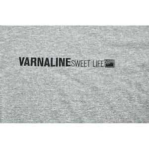 Bay Side Mens XL Gray Varnaline Sweet Life GraphicT-Shirt Heavyweight Cotton USA